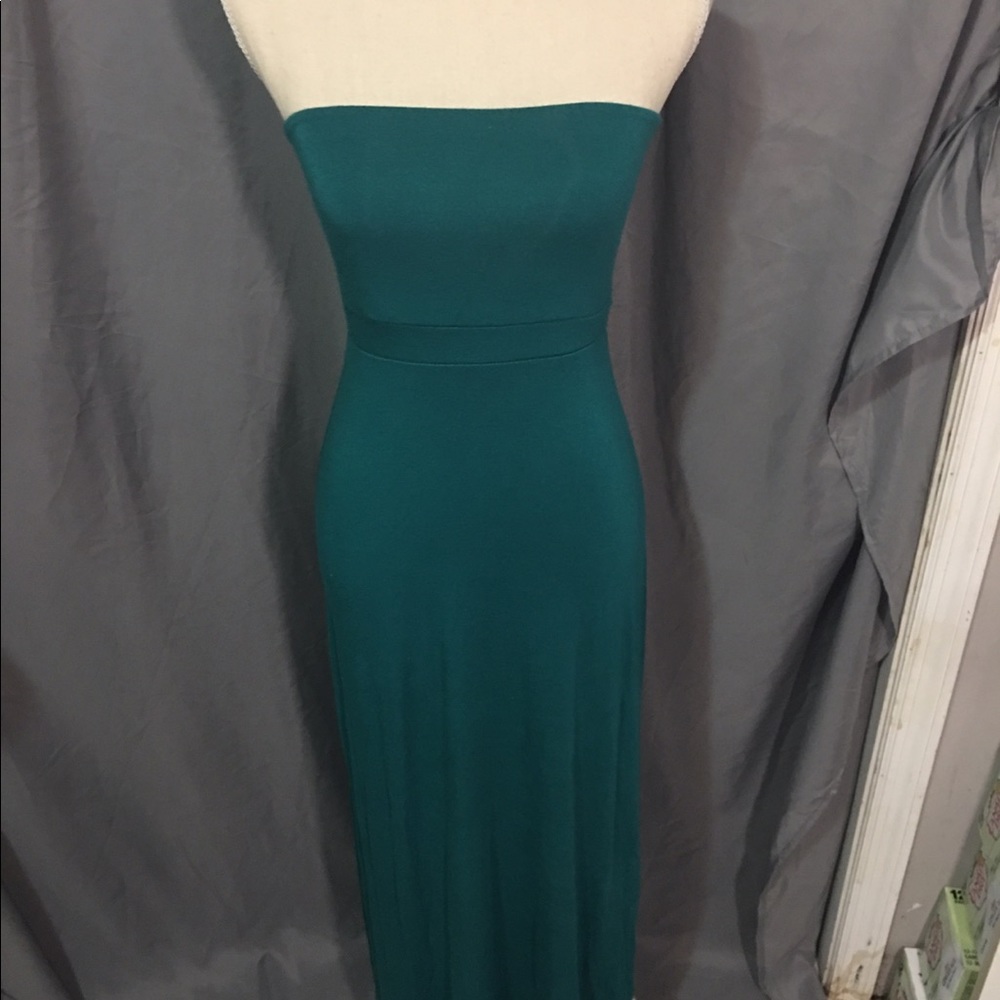 Strapless Maxi Dress